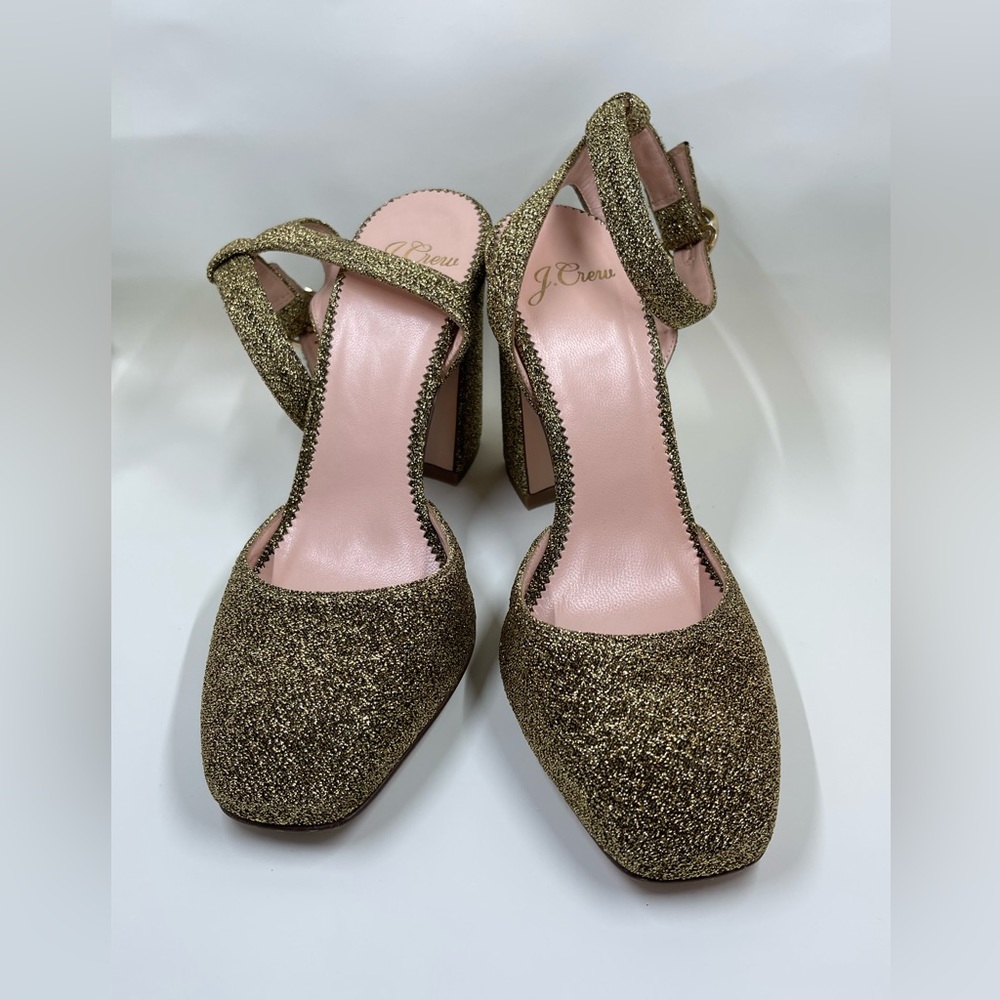 Gold J. Crew Heels